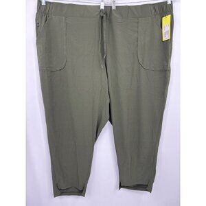 All In Motion Jogger Active Pant Olive Green 4X NEW